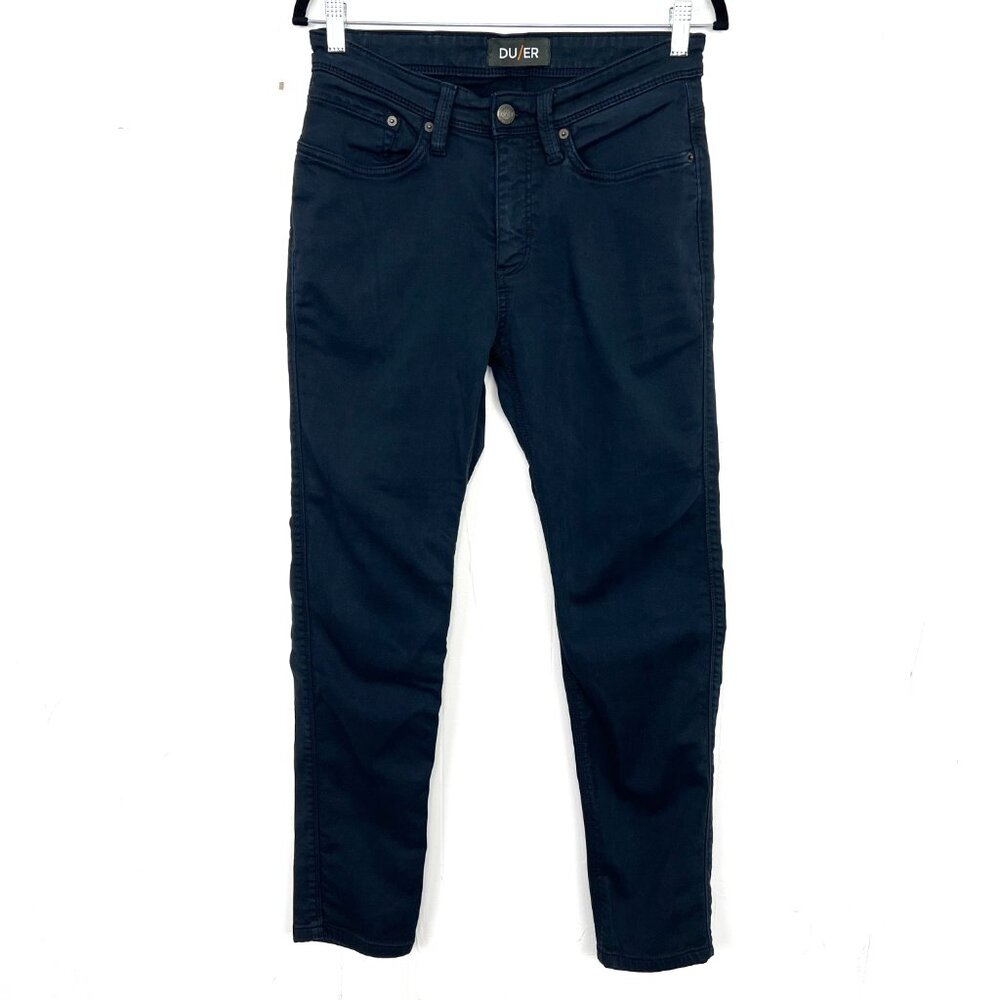 DU/ER No Sweat N2X Slim Fit Pants Stretch Men's 30x30 Navy Chino DUER zq‎